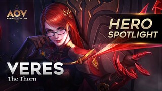 Cabik musuh dengan True Damage dan Lifesteal! - Veres Hero Spotlight - Garena AOV