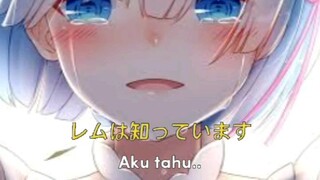 QUOTES ANIME REM RE:ZERO | BUAT KAMU YANG INGIN MENYERAH