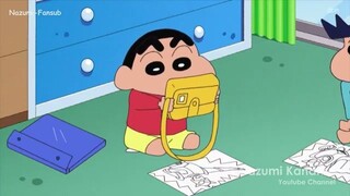 CRAYON SHINCHAN TERBARU 2022 SUB INDO (BUKU MEWARNAI ACTION KAMEN)