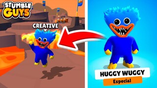 Me hago PASAR por HUGGY WUGGY en Stumble Guys... 😱