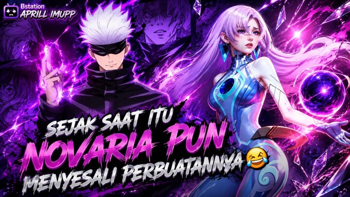 sejak saat itu novaria pun menyesali perbuatannya 😂#Game#TrendingHunt#BestOfBest#mlbb