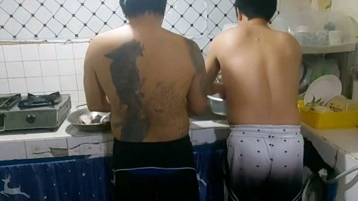 master Adonis & monkey king ,cooking