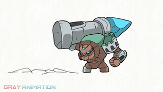 FRANCO HOOK BATU🗿- MLBB Animation