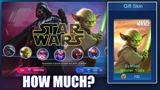 STAR WARS AS THANK YOU GIFT IN MOBILE LEGENDS