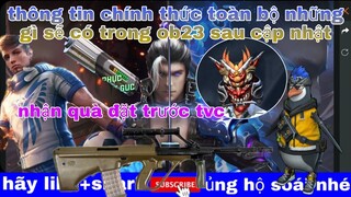 Free Fire| đặt trước thẻ vô cực nhậu đầu quỷ dữ ob23 sẽ có gì mới? nhân vật miễn phí hayato
