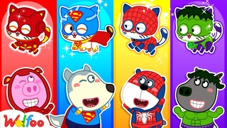 Wolfoo Pretend Play Superhero for Kids with Super-Pets - Funny Stories for Kids| Wolfoo Series