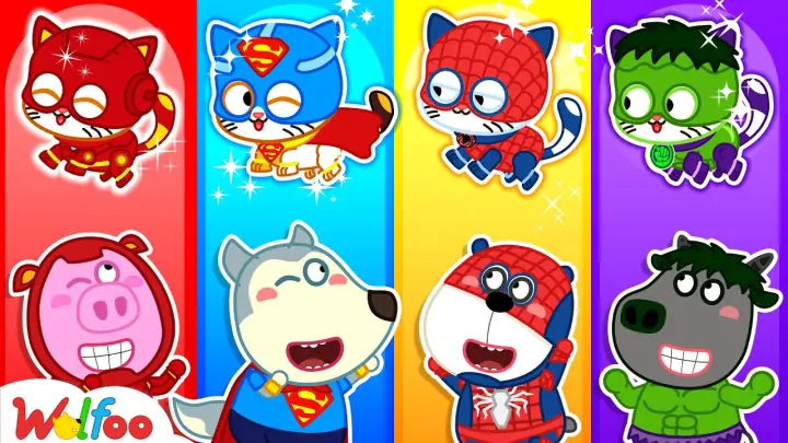 Wolfoo Pretend Play Superhero for Kids with Super-Pets - Funny Stories for Kids| Wolfoo Series