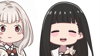 Schoolgirl vs. real girl! Jiashu and Shiratama's first head-on confrontation! AI dubbing emoji mini-