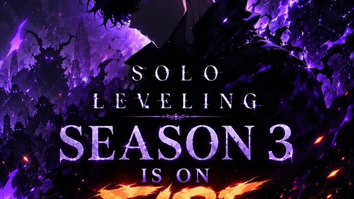 Solo Leveling S3🔥🥶☠️