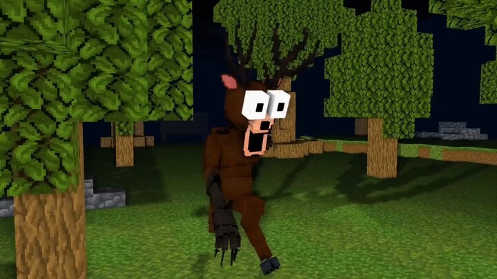 Minecraft Short film: 99 Night in the forest part 9