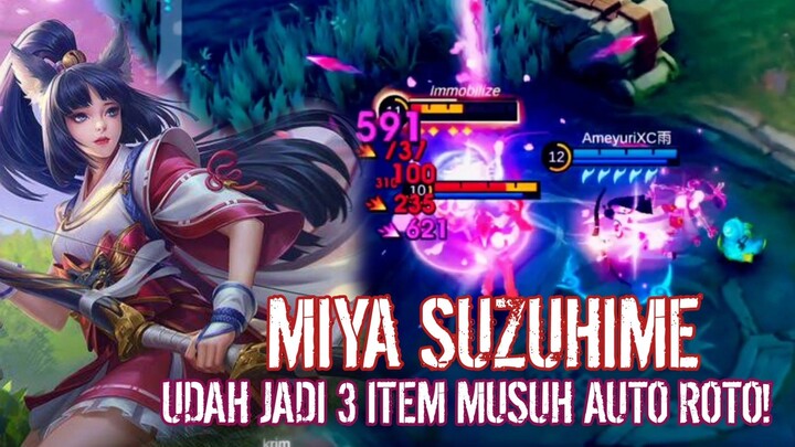 Miya skin Suzuhime bikin rate kemenangan meningkat?!