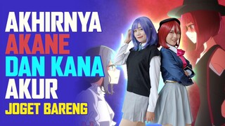 AKHIRNYA AKANE DAN KANA AKUR 💓 joget bareng 💓