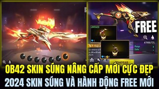 (Free Fire) OB42 Skin Súng Nâng Cấp Mới Chim Gõ Kiến Hổ Vương, Skin Súng FREE Rank 2024 Siêu Ngon