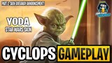 CYCLOPS' STAR WARS "Yoda" SKIN GAMEPLAY PART 2 | CHOOSE YOUR SKIN GIVEAWAY EVENT | MLBB