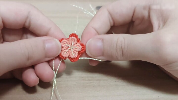 [Bracelet weaving] The main rope part and ending of the full version of the walnut derivative