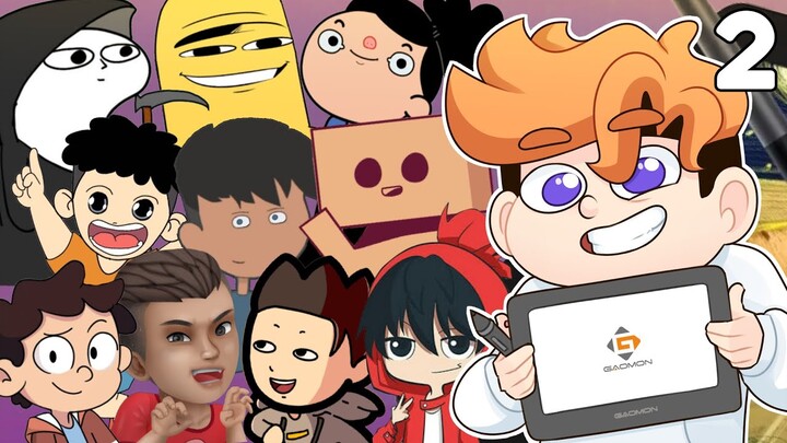 Art Style Challenge - Animasi Indo edition! pt 2 (Gaomon PD1220 Pen Display Review)