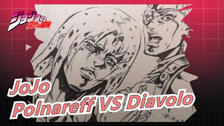 JoJo no Kimyou na Bouken|[Sketsa] Jean Pierre Polnareff VS Diavolo