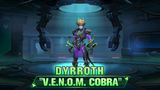 New Skin | Dyrroth "V.E.N.O.M. Cobra" | Mobile Legends: Bang Bang