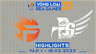 Highlights TF vs SKY [Ván 1][Vòng Loại Seagame31 - Vòng 2][16.02.2022]