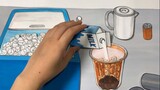 [Stop Motion Animation] Hargai teh susu, tanpa es, tanpa gula, tanpa minuman