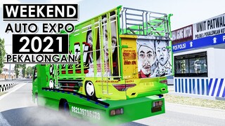 HINO DUTRO TOWING OPPA MUDA KONTES WEEKEND AUTO EXPO 2021 PEKALONGAN