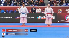 Enes Ozdemir vs Sakichi Abe | Eliminations Male Kata | Paris 2024