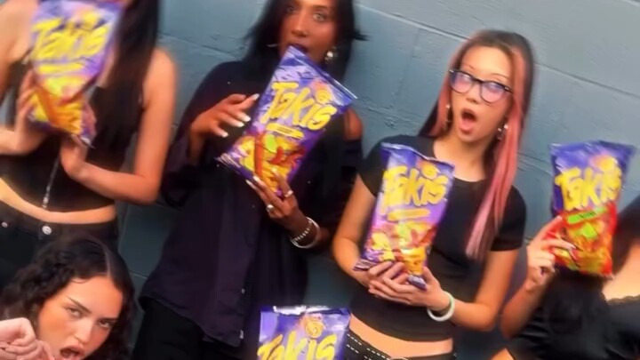 KATSEYE x Takis Potato Chips Promotion