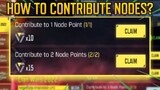 How to Contribute Node Points in Cod Mobile? | Clan Wars 2022