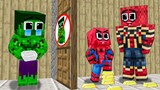 Monster School: Poor Baby Hulk Have a Venerable Father - Sad Story - Minecraft Animation
