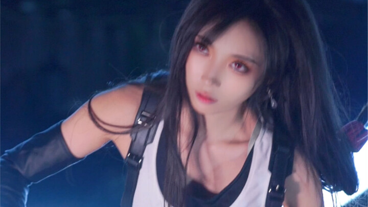The child has worked hard, is your wife Tifa one-tenth beautiful?