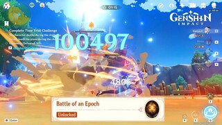 Battle of an Epoch Event Day 4 Ganyu & Windblume Ode R5 Gameplay - Genshin Impact