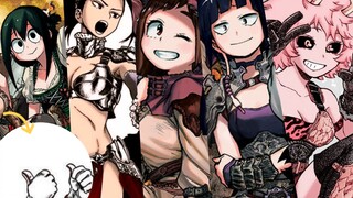 [My Hero Academia female characters to AMV] On behalf of all the girls, salute SALUTE