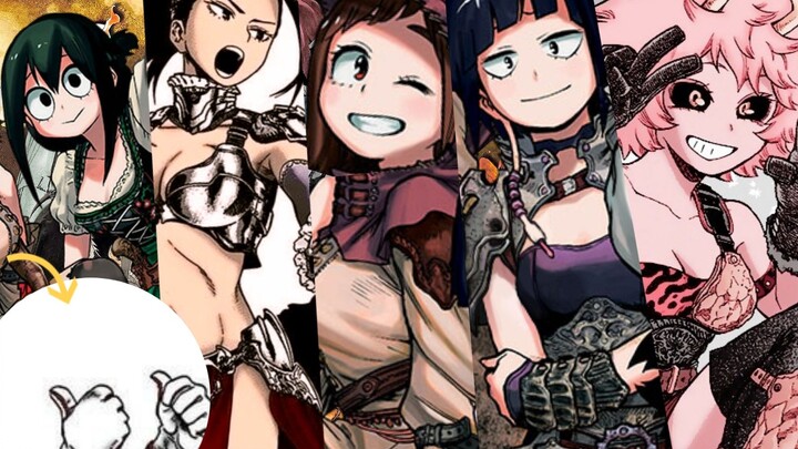 [Học Viện Anh Hùng góc nữ tới AMV] thay mặt toàn thể các em chào SALUTE