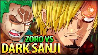 ZORO VS SANJI É AGORA!!! DARK SANJI OKAMA KENPO VS O REI DO INFERNO: O MAIOR FANSERVICE DE ONE PIECE