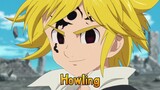 『Lyrics AMV』 Nanatsu no Taizai Season 2 OP 1 Full 【Howling - FLOW × GRANRODEO】