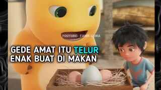 dino kuning meresahkan kelakuan nya bikin ngakak🤣