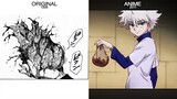 Hunter x Hunter | Manga vs Anime: Killua vs Johness