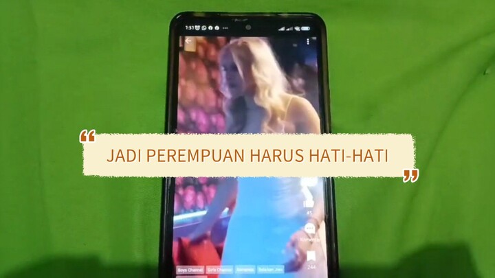 JADI PEREMPUAN HARUS HATI-HATI