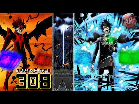 R Black Clover 308 | Yuno 2 Grimoire, Asta ?