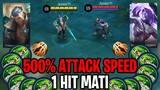 500% Attack Speed! Siapa Paling Sakit?