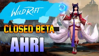 WILD RIFT CLOSED BETA - AHRI HIGHLIGHTS