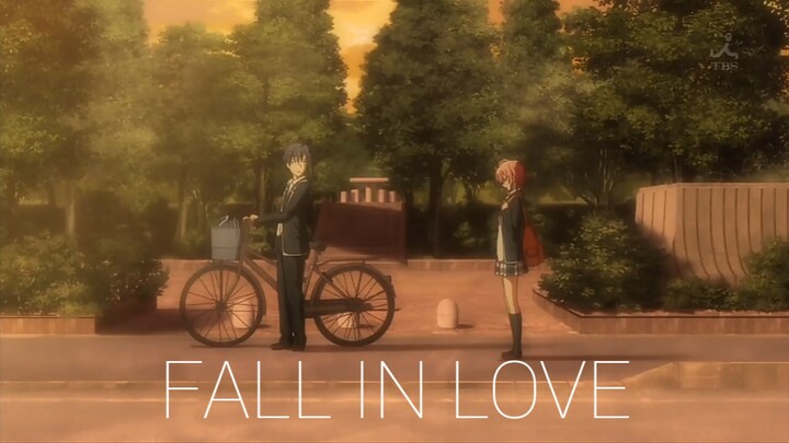 Yui fall in love scene