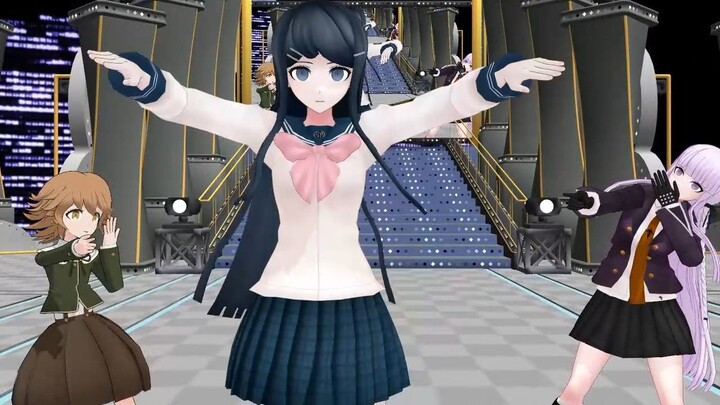 【mmdダンガンロンパ】舞薗さやか＆不二咲千尋＆霧切響子でライアーダンス