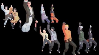 Dancing Hero【NARUTO MMD】NARUTO*SASUKE*KAKASHI*SAI*SHIKAMARU*NEJI*HIASHI*HINATA*HANABI