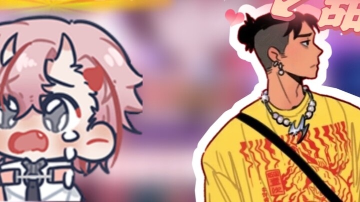 [Taoxing Tocci] The well-known (questionable) virtual anchor was impressed by the Heye boy in the fi