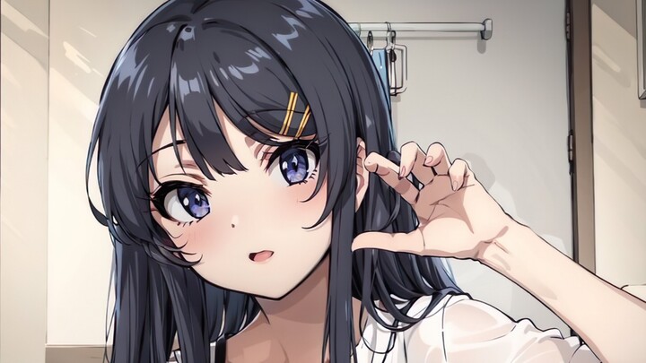 12 Today my wife recommends Mai Sakurajima: I live for Mai Senior