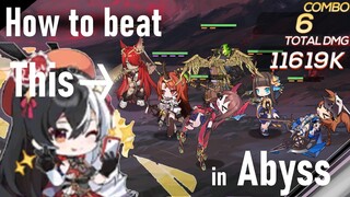 【Echocalypse】How to kill the most troublesome team in Abyss