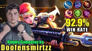 kimmy Gameplay by Doofensmirtzz | Mobile legends Bang Bang