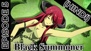 Black Summoner Episode 5 Hindi explained || Anime explained in hindi #blacksummoner