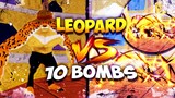 1 Leopard vs 10 Bombs! | I Get SHUTDOWN! | Blox Fruits Update 17 Part 3